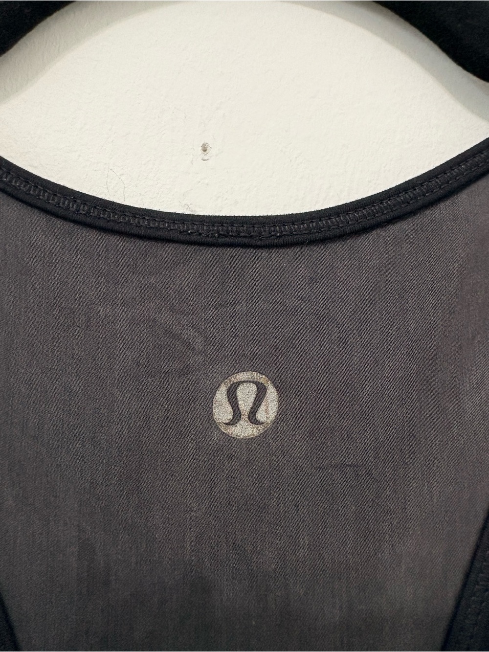 Lululemon Blissed Out Tank Dress Sz 2  Black Gray EUC - Picture 10 of 11